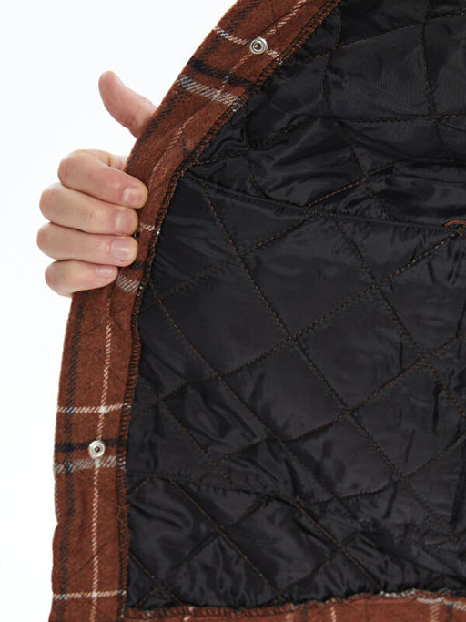 Standart Kal?p G?mlek Yaka Erkek Mont