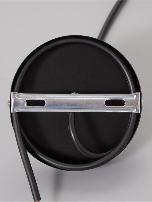 Светильник «Орбиталь» 1×40 Вт, Е27, 33×33×33(+100)см, чёрный/бронза/хром