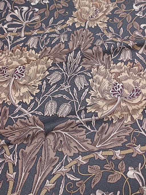 Сатин Морис - цветы, (комп), ш.2.2м, хлопок-100%, 120гр/м.кв