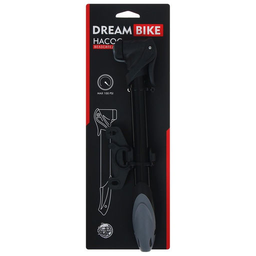 Насос ручной Dream Bike, цвет чёрный  фото 5