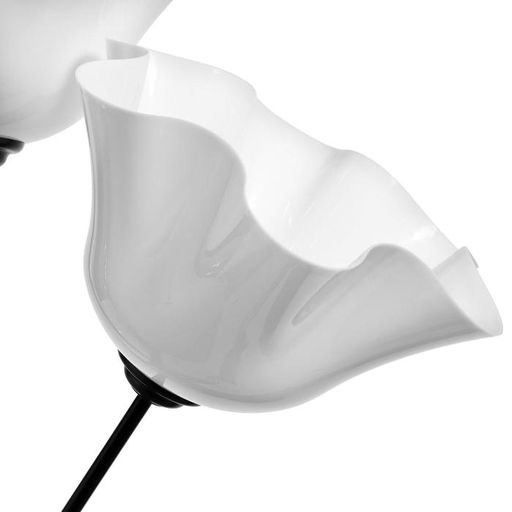 Торшер 1341055ML/3 BK, 3×15 Вт E27, чёрный, белый