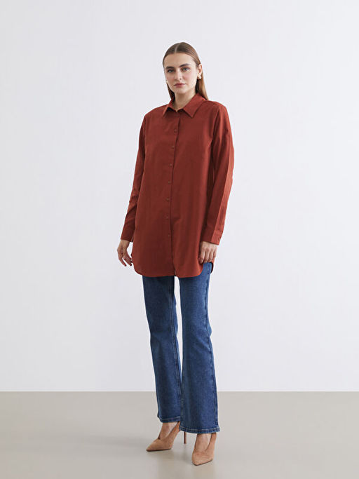 Regular Fit Kad?n G?mlek Tunik