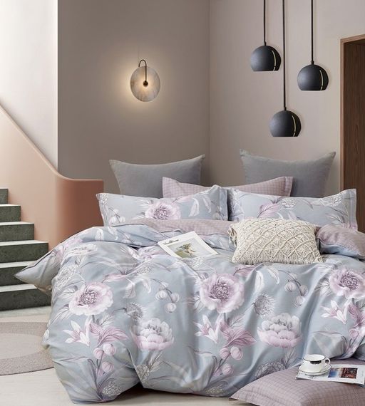 Постельное белье - Сатин Лунная соната 1,5-спальный (молния) - Luteks фото 2