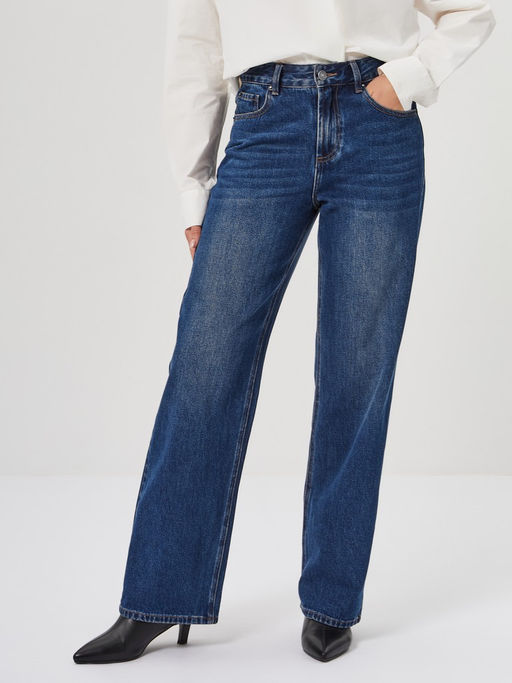 Джинсы женские 12511-66045 navy blue - Eleganzza фото 2