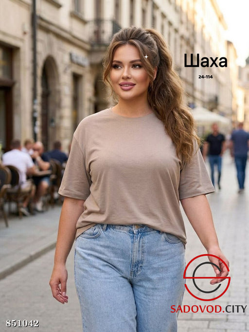 Футболка женская из хлопка - Bruno фото 4