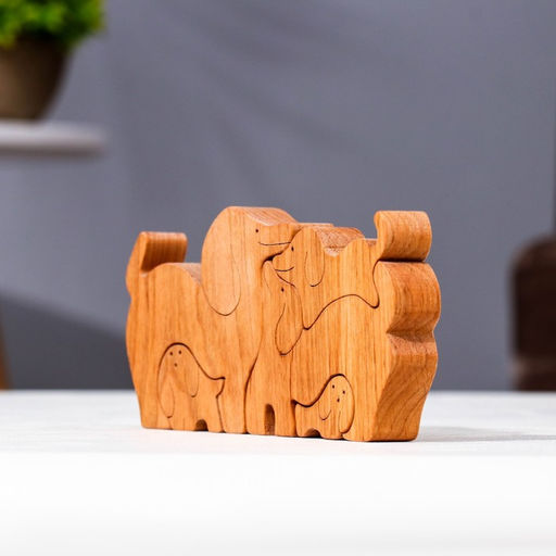 Сувенир-пазл Семья собак, 5 шт ,16х8 см - Simaland фото 2