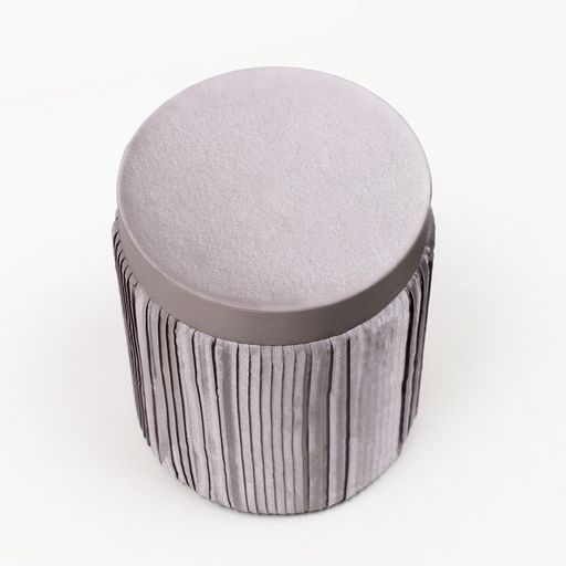 Коробка подарочная, "Абажур тканевый" серый, 17х17х21,5 см