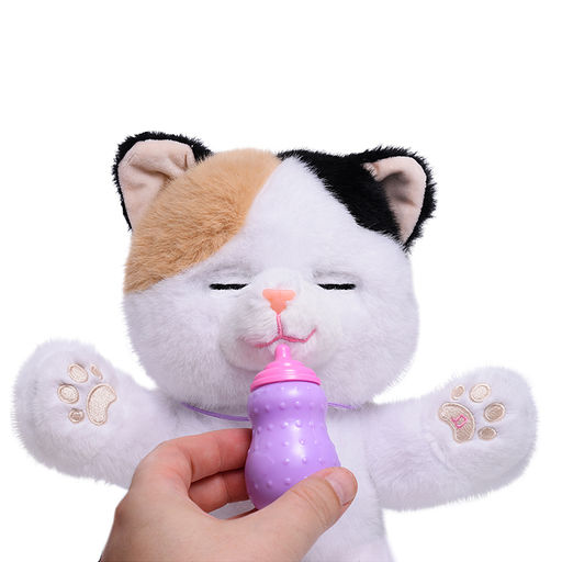 Кошка "Мишель" (глазки двигаются, записывает, поёт, пьёт молоко) в коробке