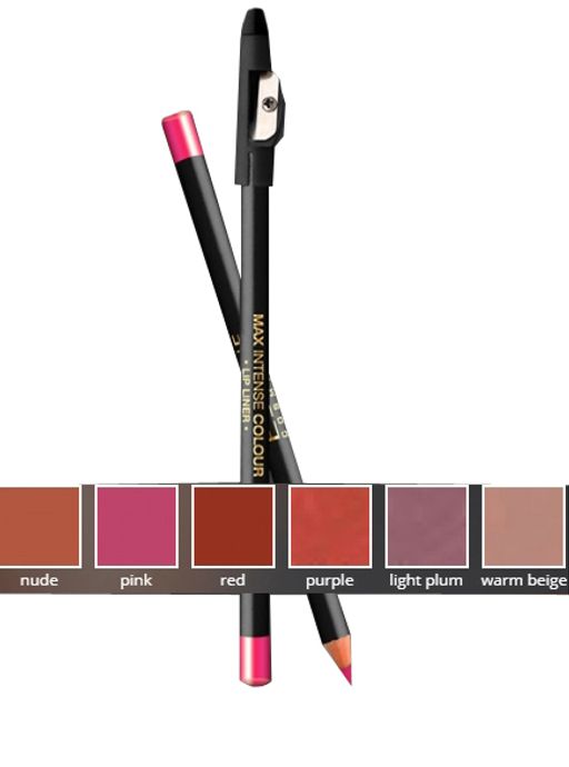 EVELINE КОНТУРНЫЙ КАРАНДАШ ДЛЯ ГУБ 12 - PINK серии MAX INTENSE COLOUR