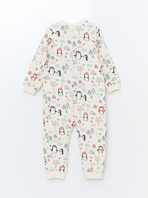 Bisiklet Yaka Uzun Kollu K?z Bebek Tulum - Waikiki фото 2