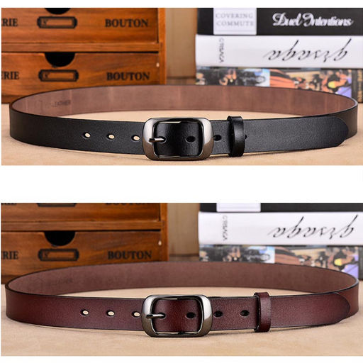 Ремень BL-L-200-Red/Gold-105
