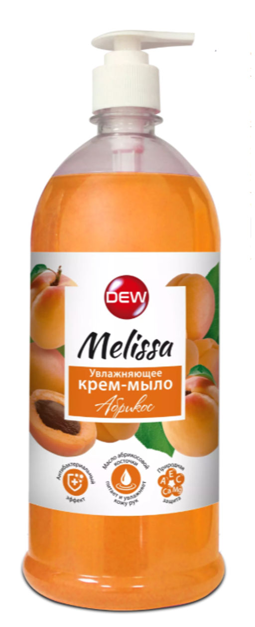 Жидкое мыло 1л дозатор Абрикос