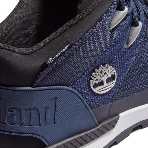 Мужские ботинки Timberland Sprint Trekker Mid Fabric WP синие  фото 6