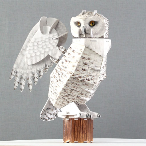 REZARK ANM-01 Серия Животные 62 элемент. Полярная сова