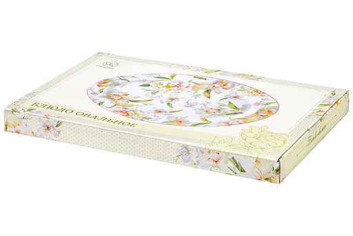 Блюдо овальное 35,5*24*2,3 см Корнелия NEW BONE CHINA - Elan gallery фото 7