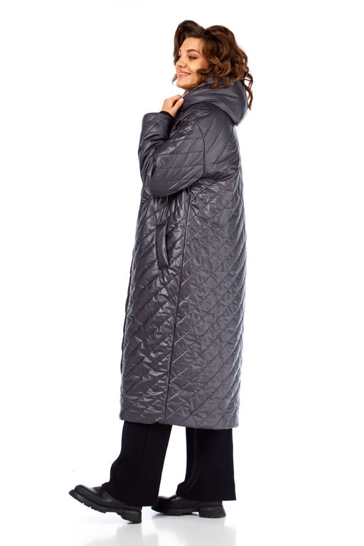 Пальто Diamant 2131 графит фото 16