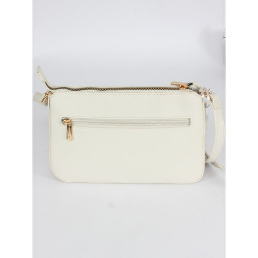 Сумка женская искусственная кожа DJ-СМ 7336-COCONUT CREAM, 1отд, плечевой ремень, кремовый SALE 263894 - Adelia фото 2