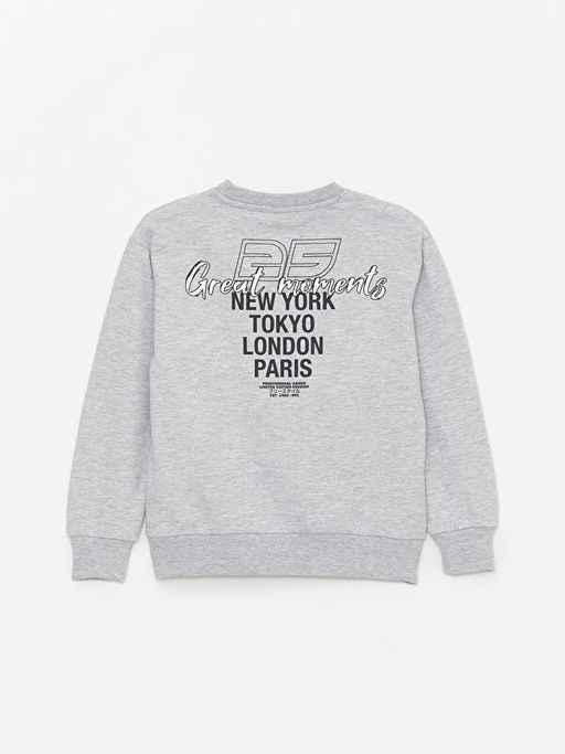 Bisiklet Yaka Erkek ?ocuk Sweatshirt - Waikiki фото 2