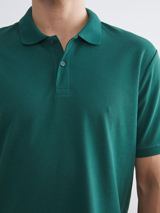 Polo Yaka K?sa Kollu Pike Erkek Ti??rt