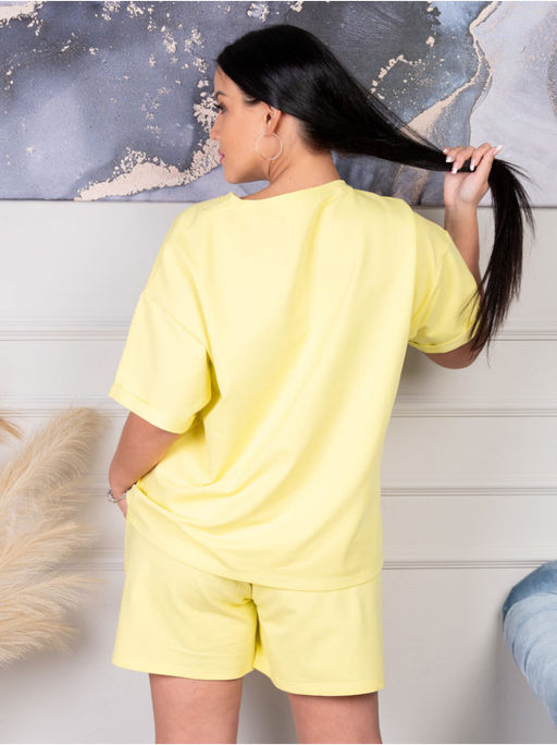 Костюм "Джамп" лимонный