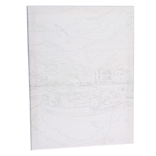 Картина по номерам на холсте с подрамником Греция, 30х40 см - Школа талантов фото 2