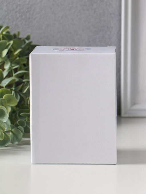 Сувенир полистоун "Зайчик с пончиком в глазури на шее" 8,8х7,8х12 см