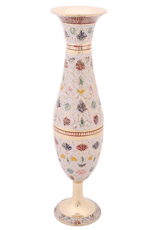 Ваза 10 №Кт6018/10/1 (эмаль белая)