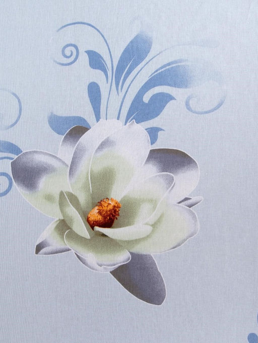 Простыня на резинке Этель 180х200х25 см, Кувшинки, 100% хлопок, бязь, 125 гр/м2  фото 8