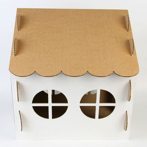 Домик с когтеточкой, 45×41×45.5 см