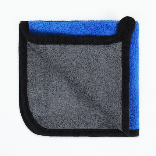 Полотенце для животных супервпитывающее, большое, 400 г/м, 50 х 100 см, синее - Пижон фото 3