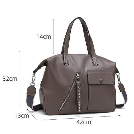 Сумка женская Saint Miranda 21095 Темно-серый - Mironpan фото 3