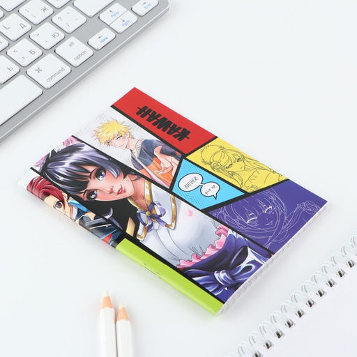 Блокнот А6, 24 листа, в клетку Аниме - Artfox фото 2