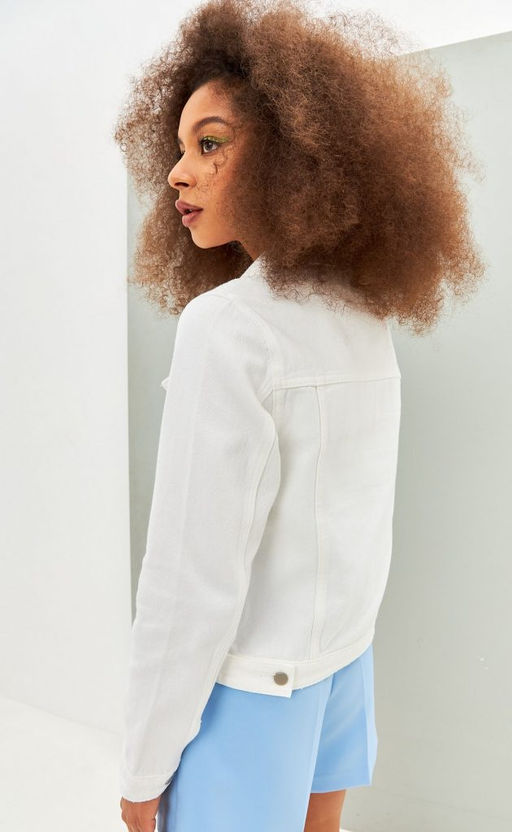 Куртка джинс P312-1221 white