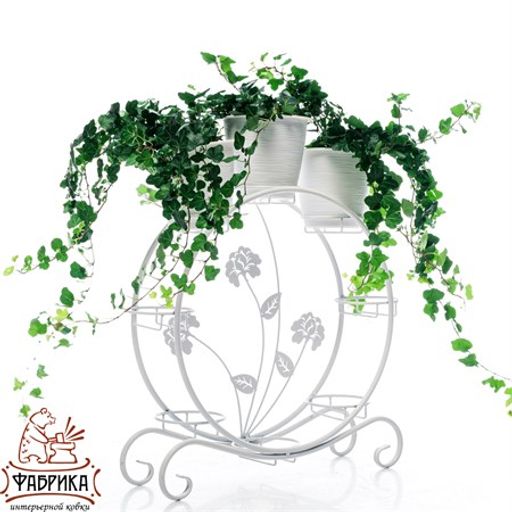 Подставка для цветов на подоконник 41-009W - Фабрика интерьерной ковки фото 2
