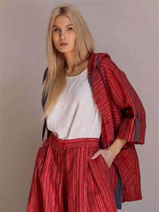 жакет куртка лен 50%, хлопок 50% - Волтри фото 8