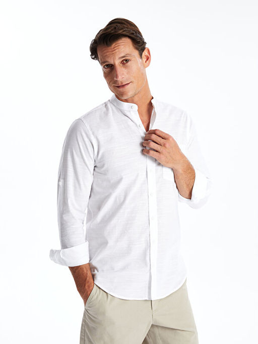 Regular Fit Uzun Kollu Erkek G?mlek