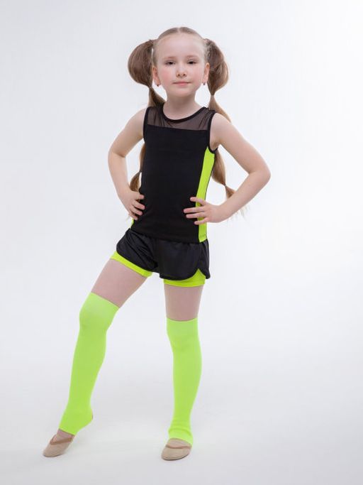 7067 Топ-майка из хлопка со вставками из бифлекса и сетки Chersa  фото 6