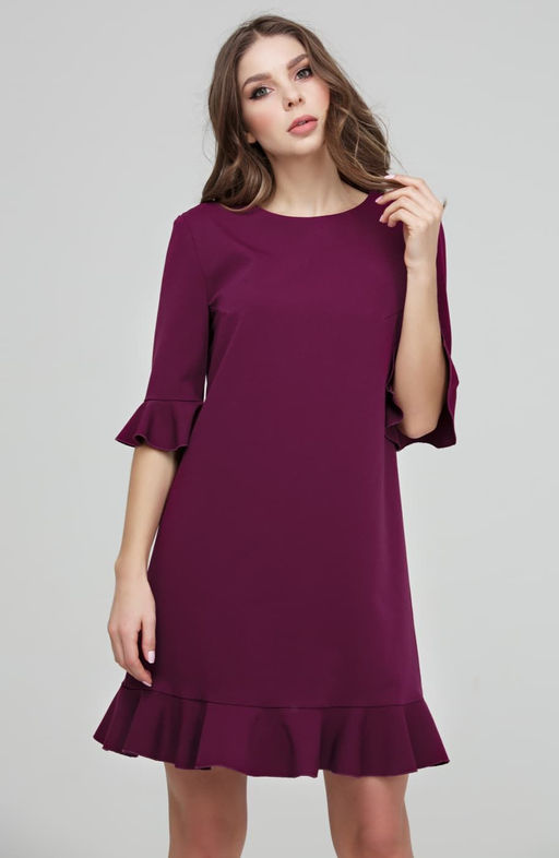 Коктейльное платье сангрия - Donna saggia фото 2