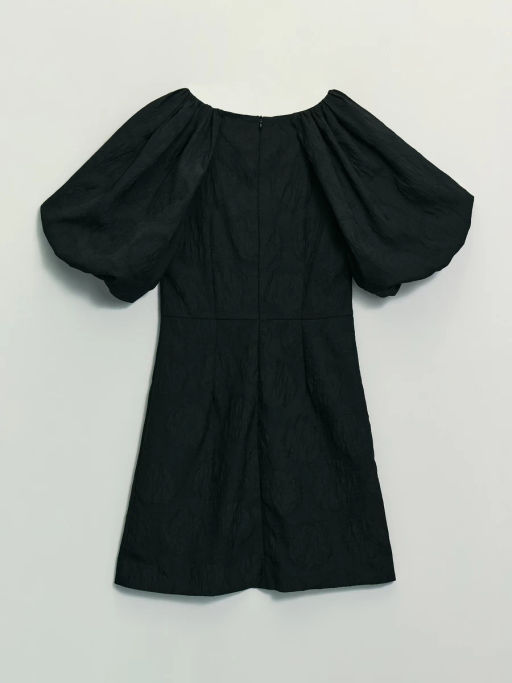 Платье мини с объемными рукавами / Zarina