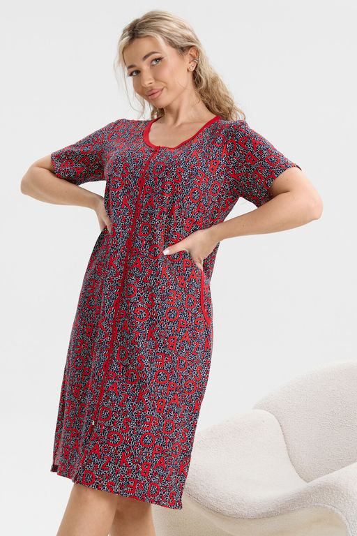 Халат Натали 37000 из хлопка фото 11