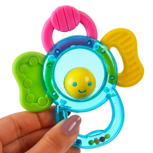 Погремушка Цветочек с прорезывателем - Крошка я фото 2