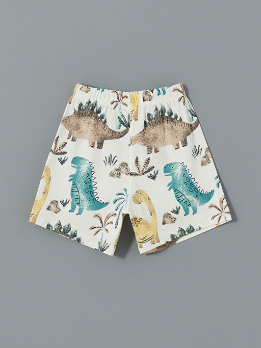 Dinozor Bask?l? Erkek Bebek Pijama Alt