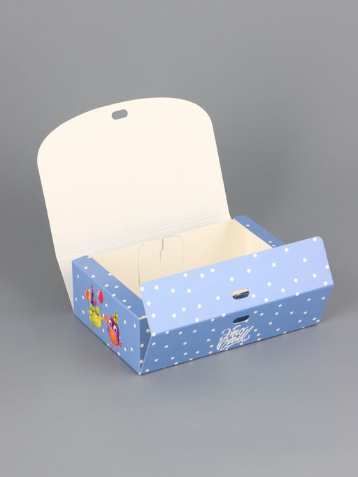 Цена за 5 шт. Подарочная коробка сборная с окном «Сюрприз», 16.5×11, 5×5 см