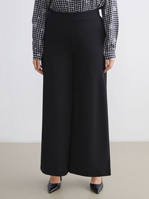 Loose Fit Geni? Pa?a Kad?n Pantolon