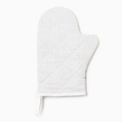 Набор кух. Доляна Полевые цветы: варежка 20х28 см, прихватка 17х17 см, 35% хл, 65% пэ  фото 3