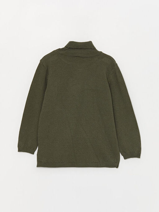 Bal?k?? Yaka Basic Erkek Bebek Triko Kazak - Waikiki фото 3