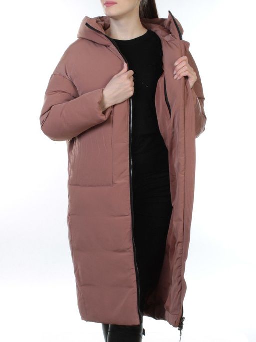 8155 CHESTNUT Пальто прямого фасона Jarius - Fashion фото 7