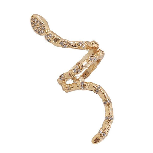 Серьга - кафф Змея