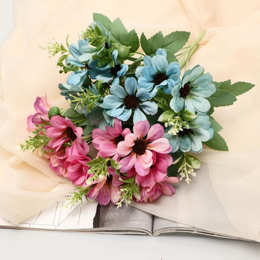 Цена за 2 шт. Букет искусственный Анемоны люкс, 527 см, МИКС - Poetry in flowers фото 3