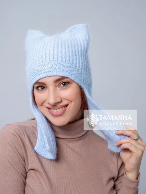 Шапка-ушанка женская Карамелька - Tamasha фото 15